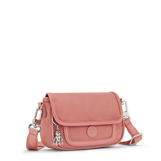 Kipling Inaki Small Crossbody Bag Handbag Roze | BE 1271QM